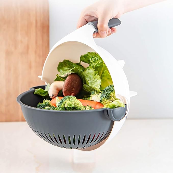 7 in 1 Vegetable Cutter With Drain Basket - Trend Oye.