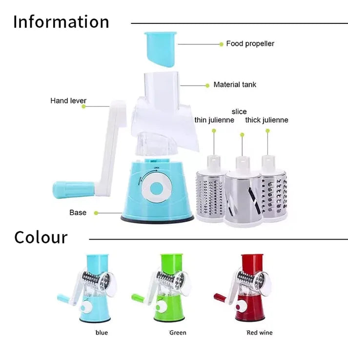 Multifunctional Vegetable Cutter & Slicer